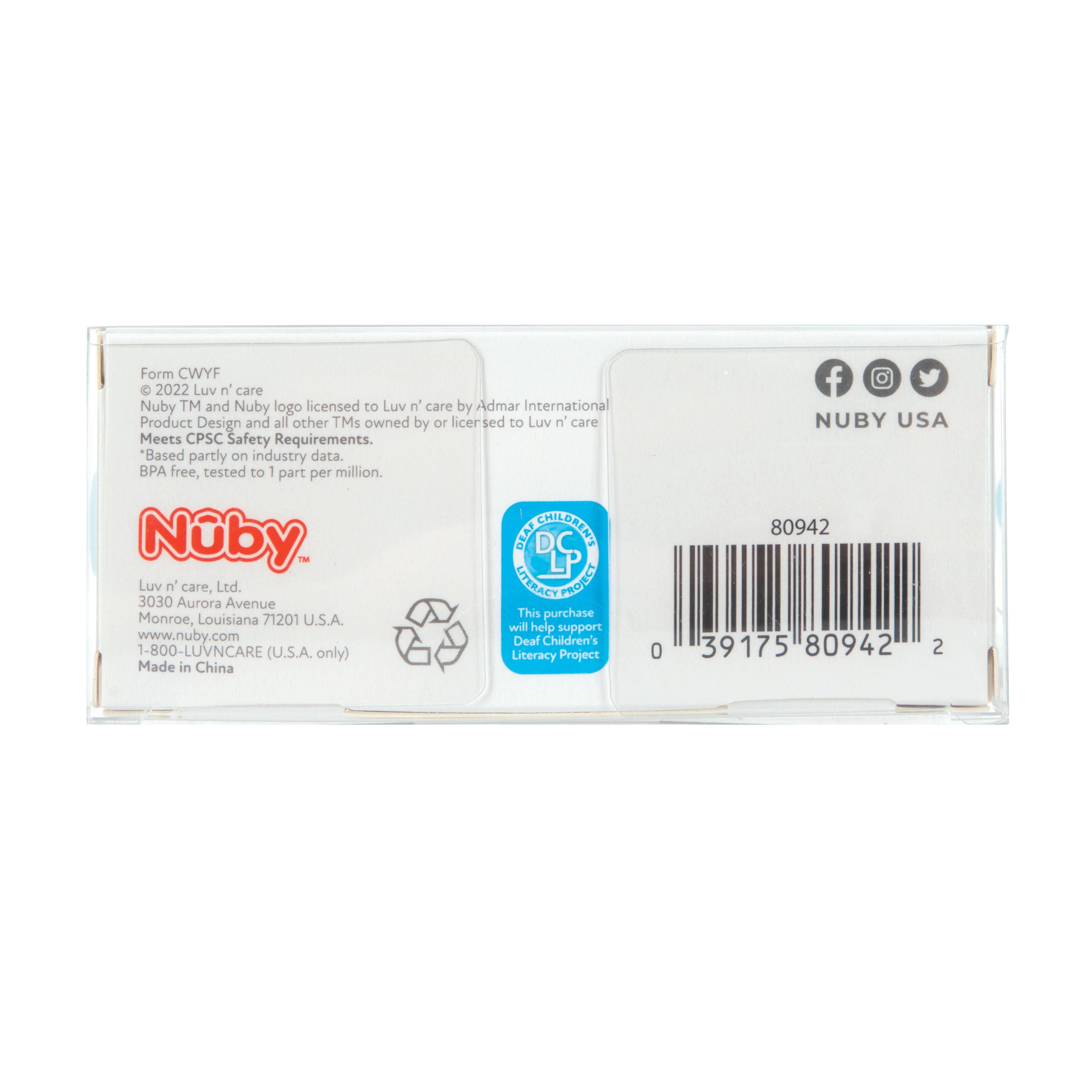 Nuby - Wholesale Teether (Not Clip-On) - Baby - Silicone Wrist Grip Teething Mittens6