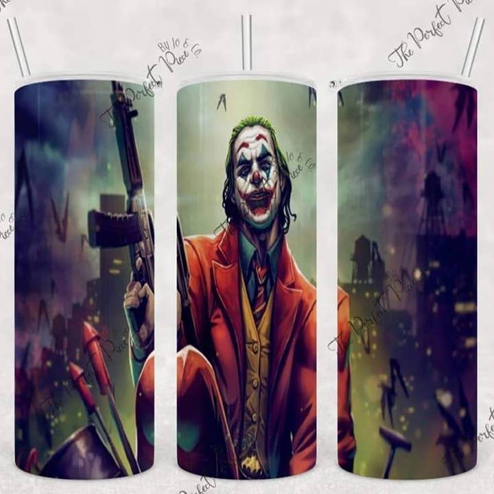 Joker Tumbler for wholesale by The Perfect Piece by Jo and Co