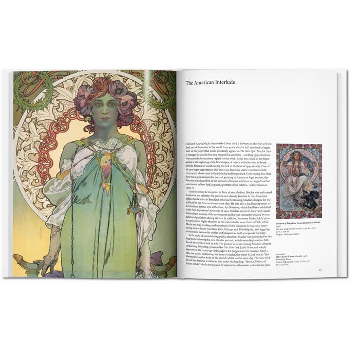TASCHEN America - Wholesale Arts & Entertainment Book - Mucha (English)6