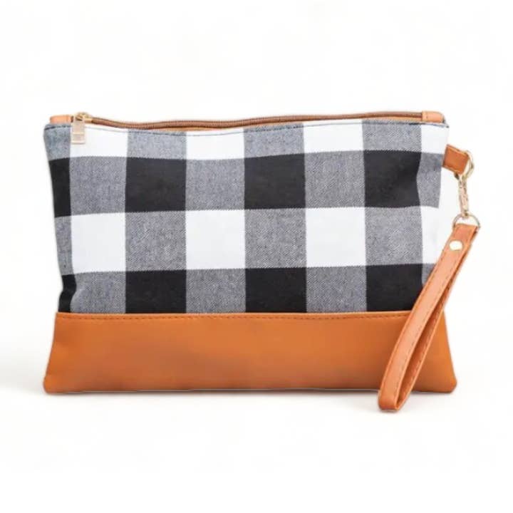 Cabin Chic Plaid Wristlet Plånboksfodral för wholesale av Plenty of Pattern