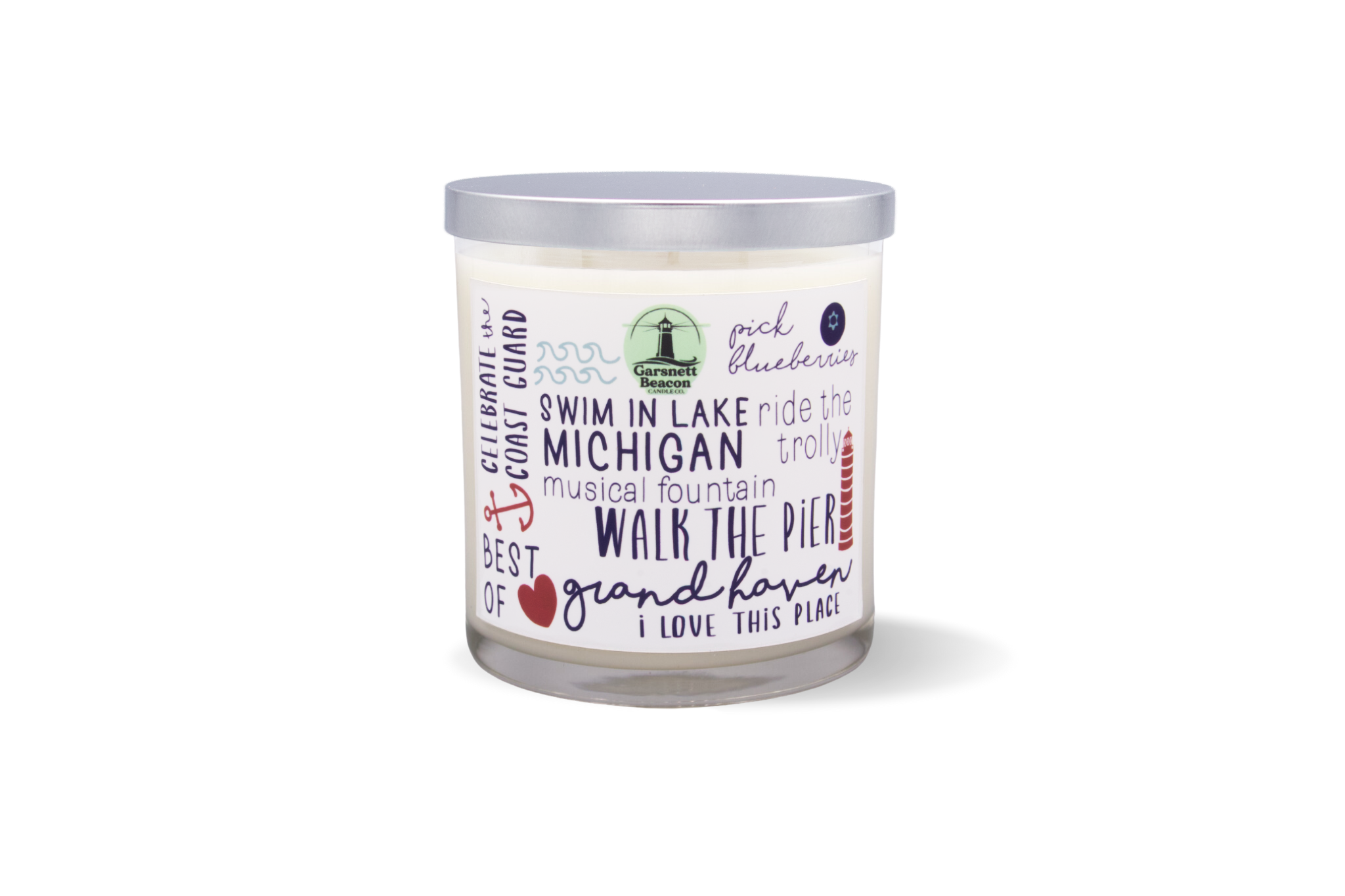 Garsnett Beacon Candle Co. - Wholesale Jar/Filled Candle - Grand Haven Michigan - Things to Do Scented Candle1