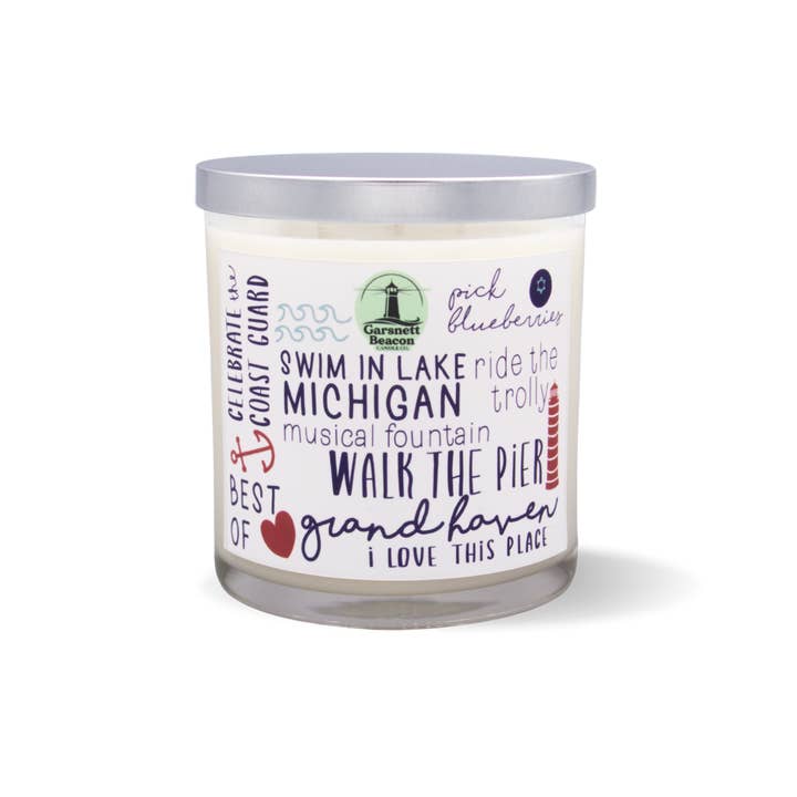 Garsnett Beacon Candle Co. - Wholesale Jar/Filled Candle - Grand Haven Michigan - Things to Do Scented Candle1