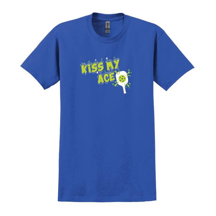 Kiss My Ace Tee for wholesale by MCCC Sportswear