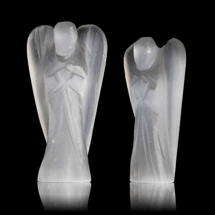 UniArt - Wholesale Ornament - Moonstone or selenite Intuition Angel, represe...2