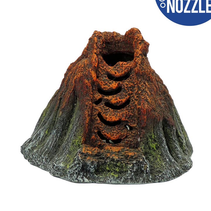 Volcan avec LED et pierre à air 150x115x110mm, 2 pièces pour la vente par Classic Pet Products