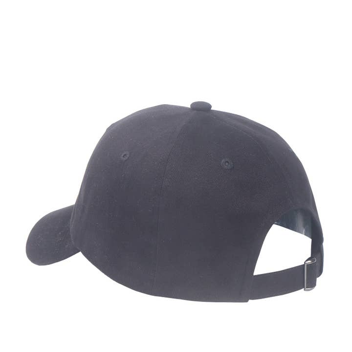 Black Hatphile Cat Person Soft Baseball Cap for wholesale on Faire