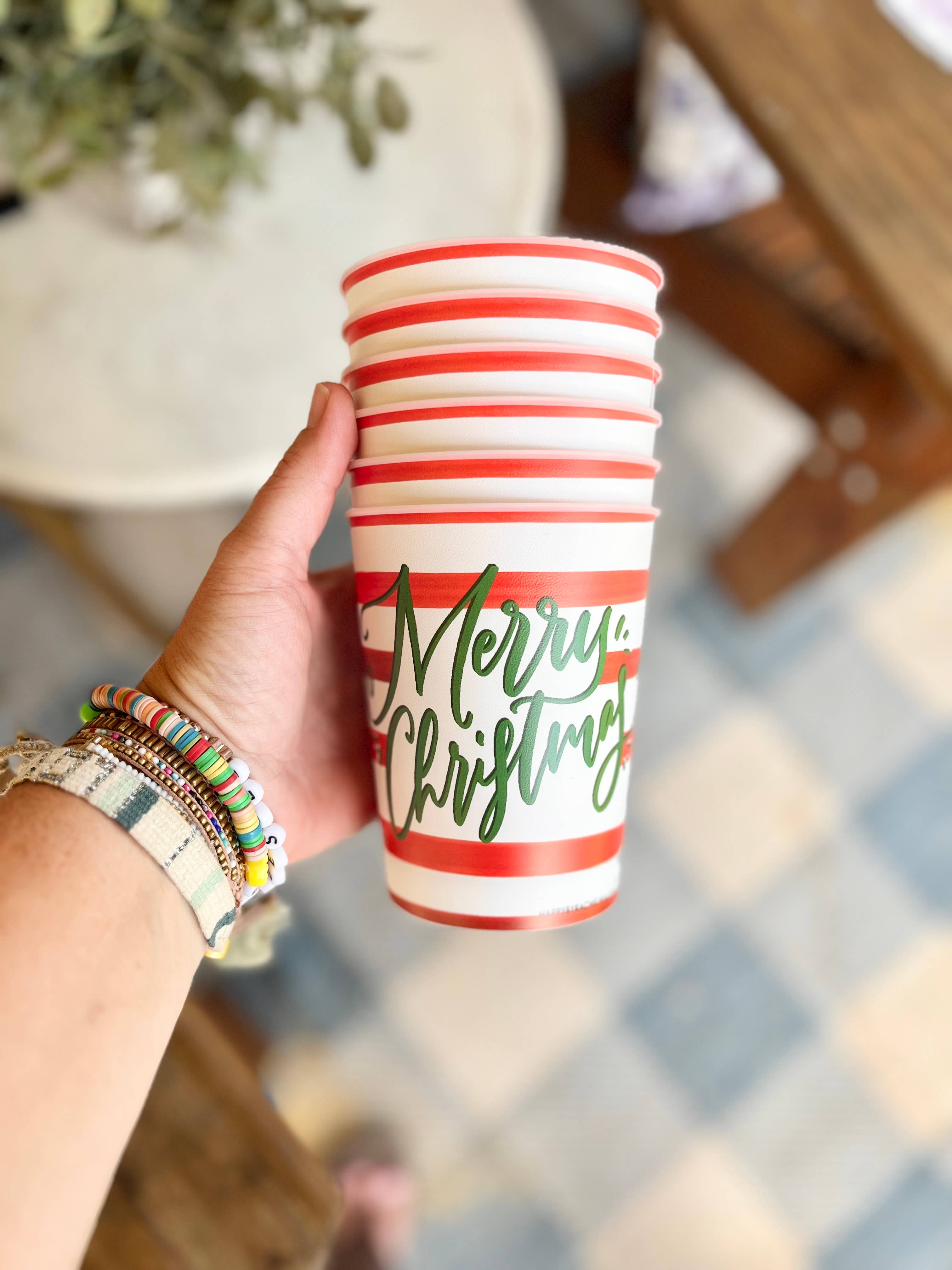 Christmas Party Cups, Reusable Christmas Party Cups, Christmas