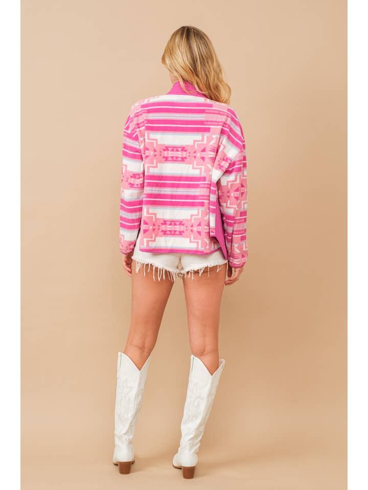 Blue B - Wholesale Fleece - Women's - 34348J - Blue B Aztec Exclusive Quilted Fleece Jacket17