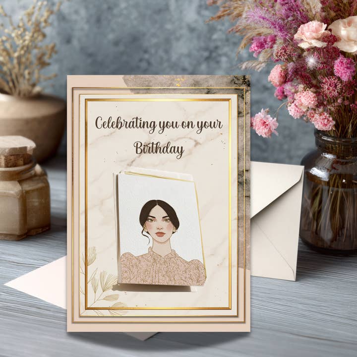 Celebrating You on Your Birthday – Modern Birthday card for wholesale by The Hub - Inspired by Faith