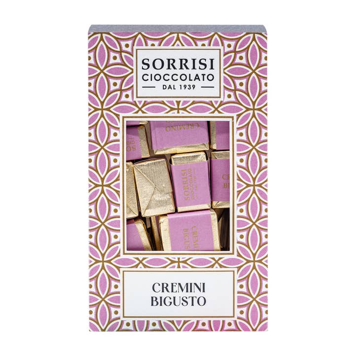 Cremino Gianduia Due Strati Box 200g per la vendita all'ingrosso da parte di Boella & Sorrisi