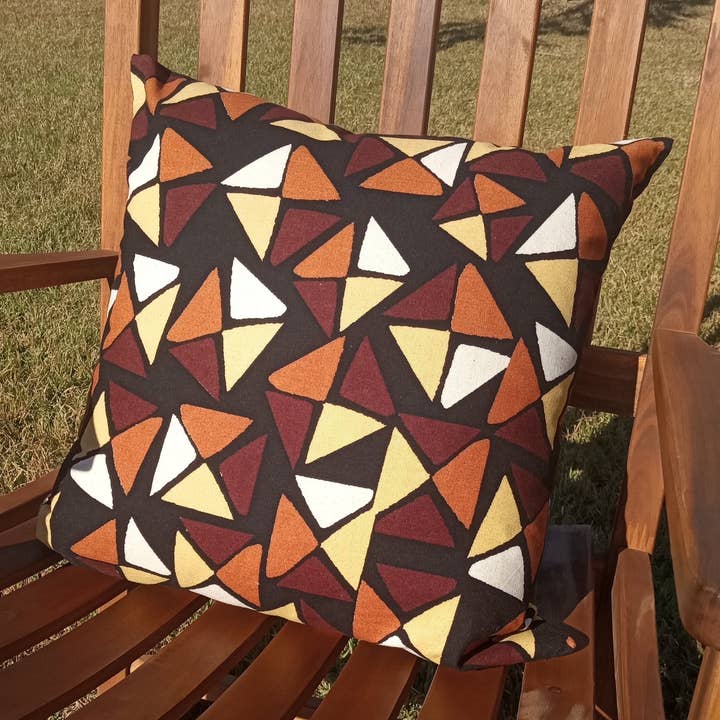 GEO throw pillow cover for wholesale by The Afrophile