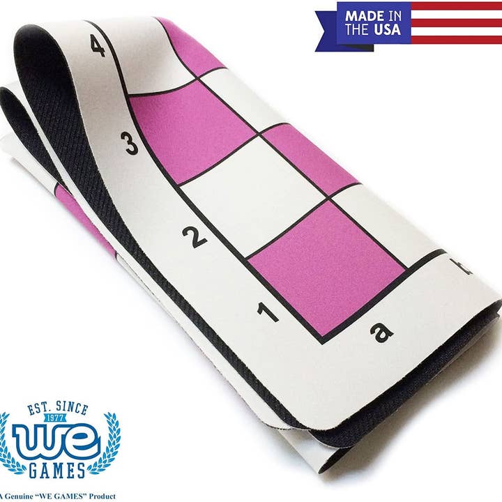 Wood Expressions - Wholesale Board Game - Mousepad Tournament Chess Mat, 20 inches19