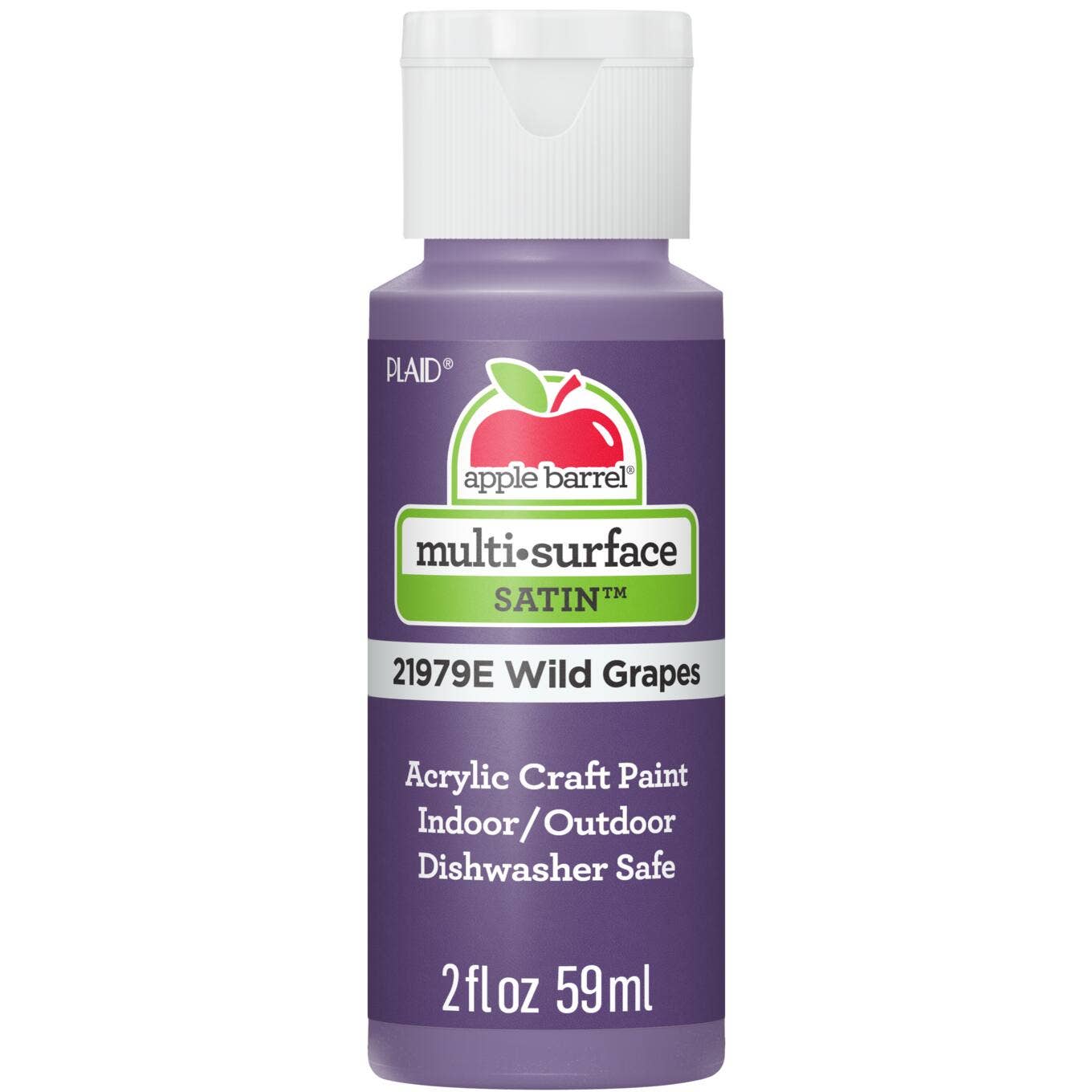 Plaid Crafts - Wholesale Acrylic Paint - Apple Barrel ® Multi-Surface Satin Acrylic Paint - 2 oz44