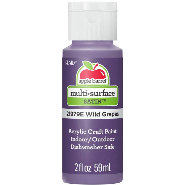 Plaid Crafts - Wholesale Acrylic Paint - Apple Barrel ® Multi-Surface Satin Acrylic Paint - 2 oz44
