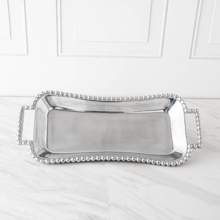 Bandeja con asa moldeada para venta al por mayor de India Handicrafts Inc