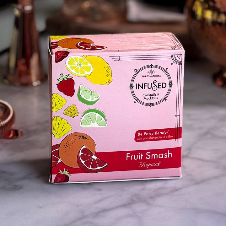 Mezcla Tropical de Frutas - Kit de Cóctel - Infusión para venta al por mayor de Spirits WIth Smoke