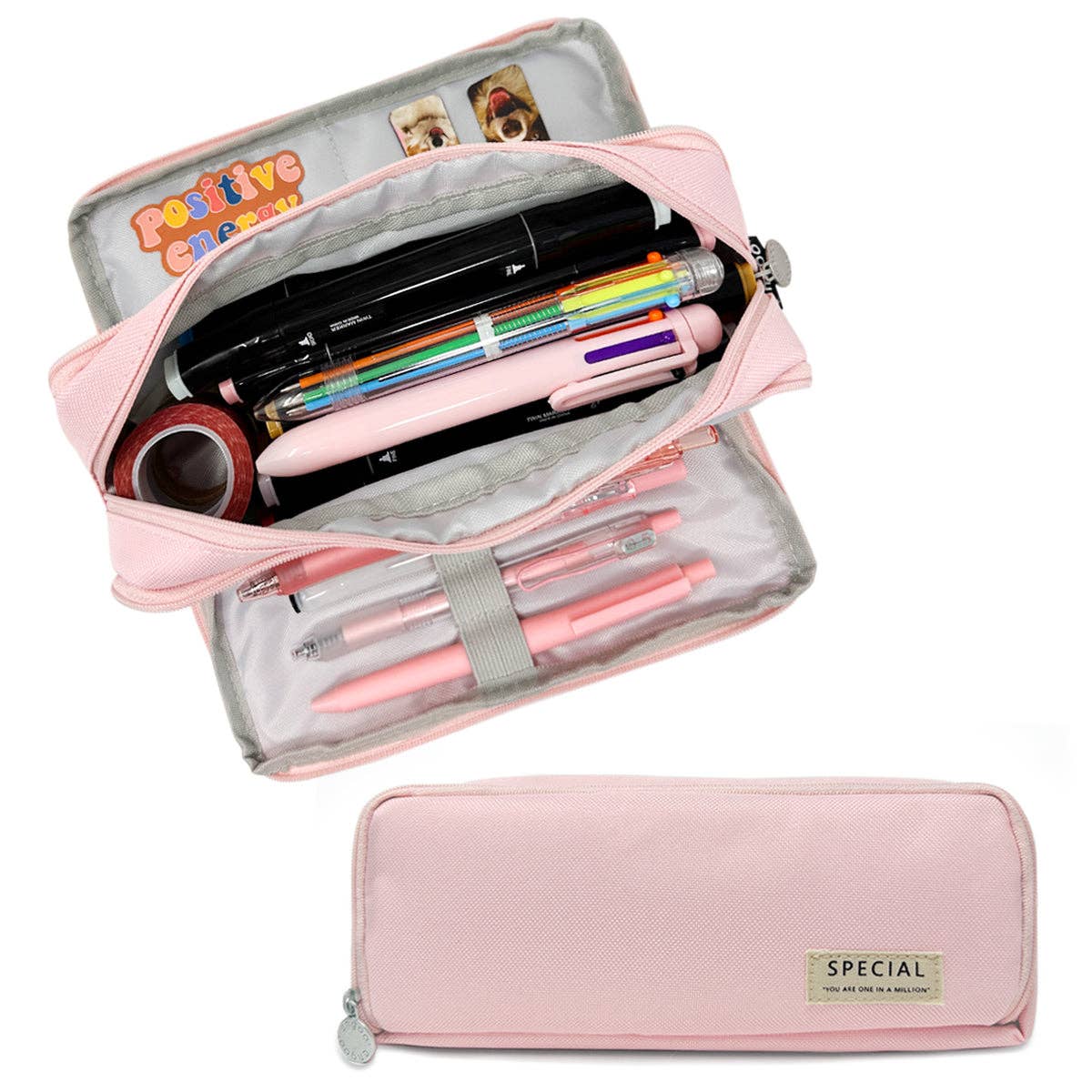 Wrapables.com - Wholesale Pencil Case/Pouch - Wrapables Large Capacity Pencil Case, 3 Compartment Pouch12