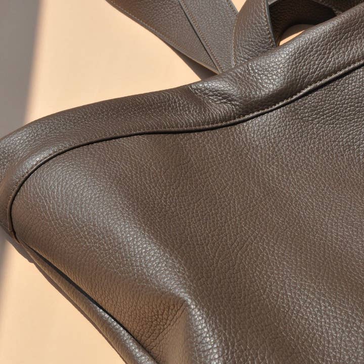 TIEFENBACHER LEHMANN - Wholesale Tote Bag - Women's - TOTE BAG maxi - mud4