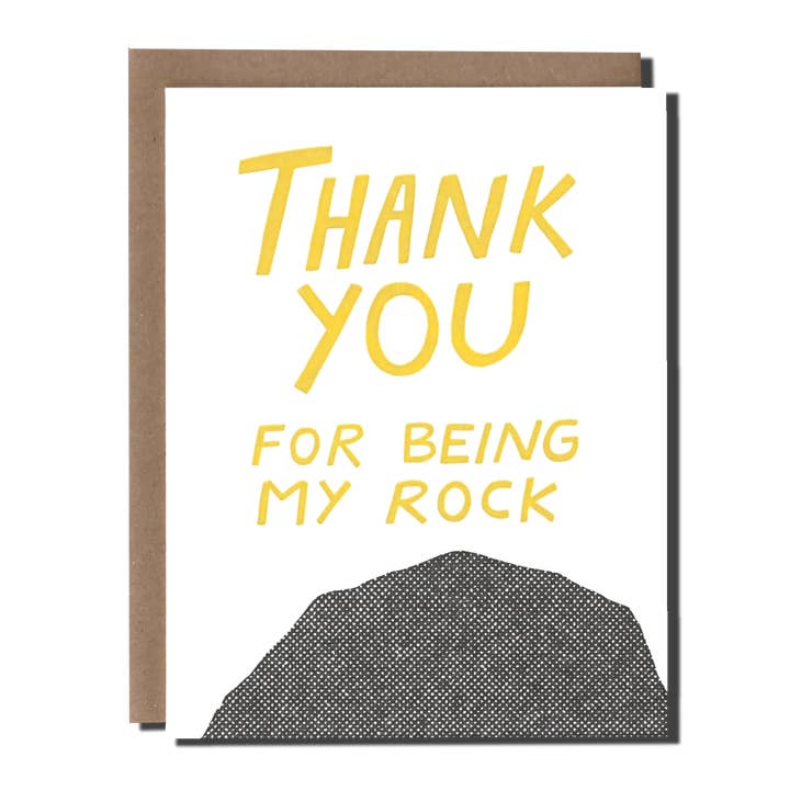 Power and Light Press - Vendita all'ingrosso Biglietti di ringraziamento - Biglietto Thank You Rock