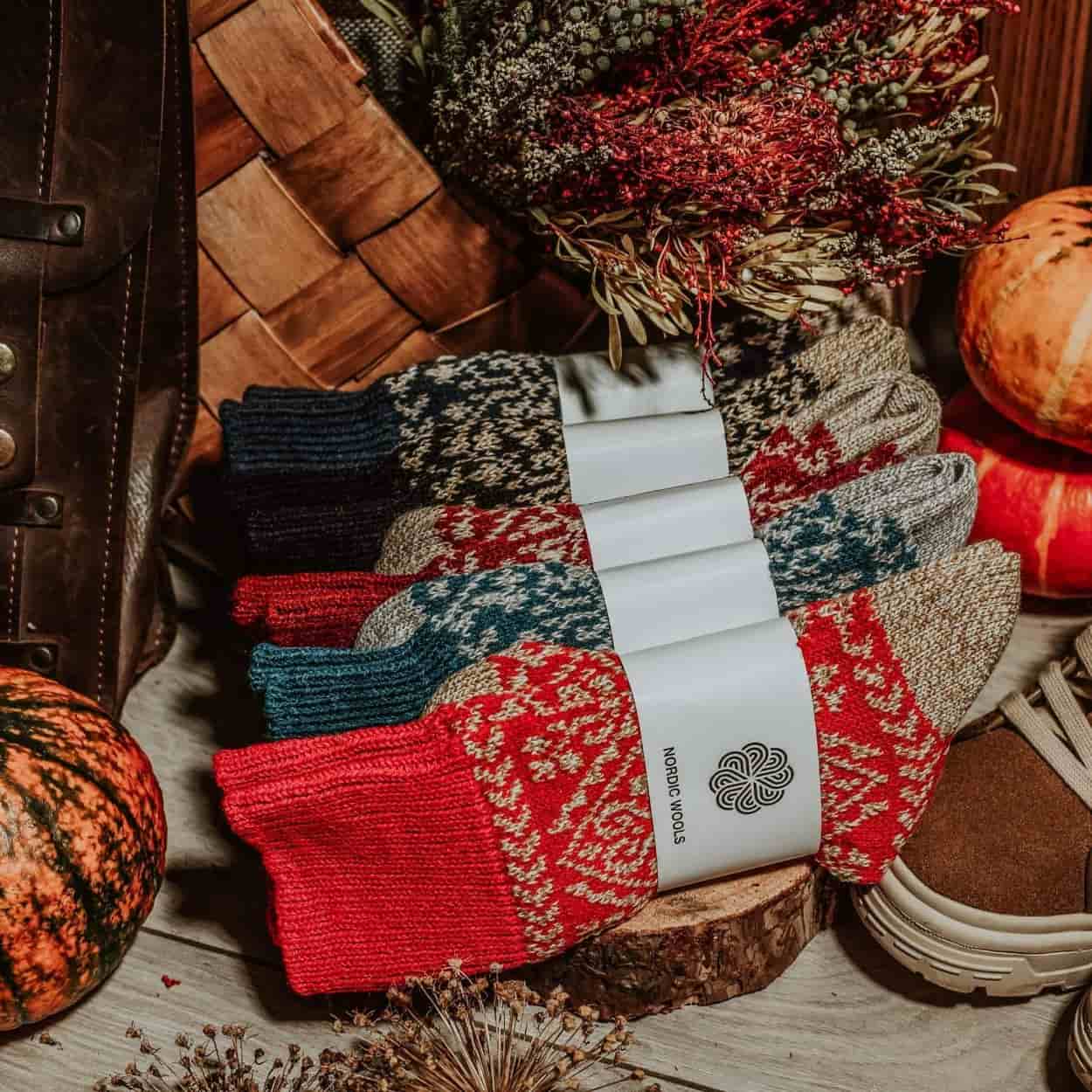 Nordic Wools - Wholesale Socks - Unisex - Nordic Socks Soft COZY™  Warm (5 Pairs Zelta)  - Unisex1