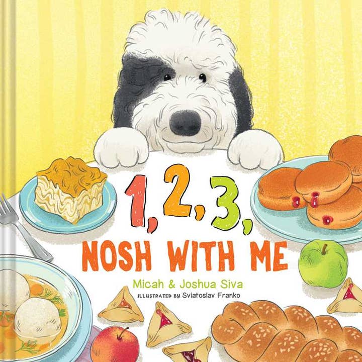 1, 2, 3, Nosh With Me by Micah Siva for wholesale by Simon & Schuster