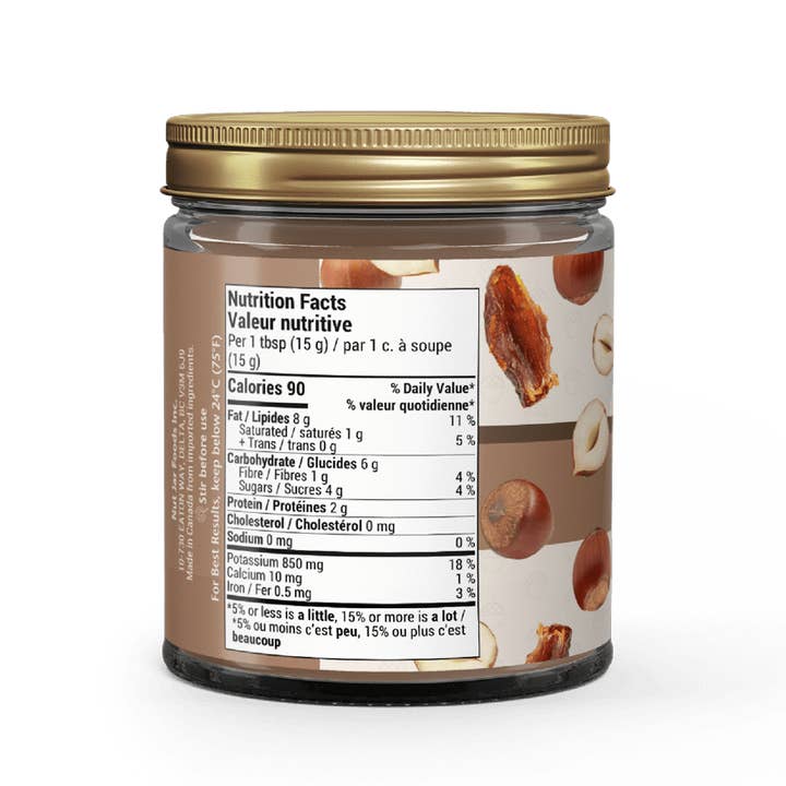 NutJar - Wholesale Nut Butter - Hazelnut Spread 240g2