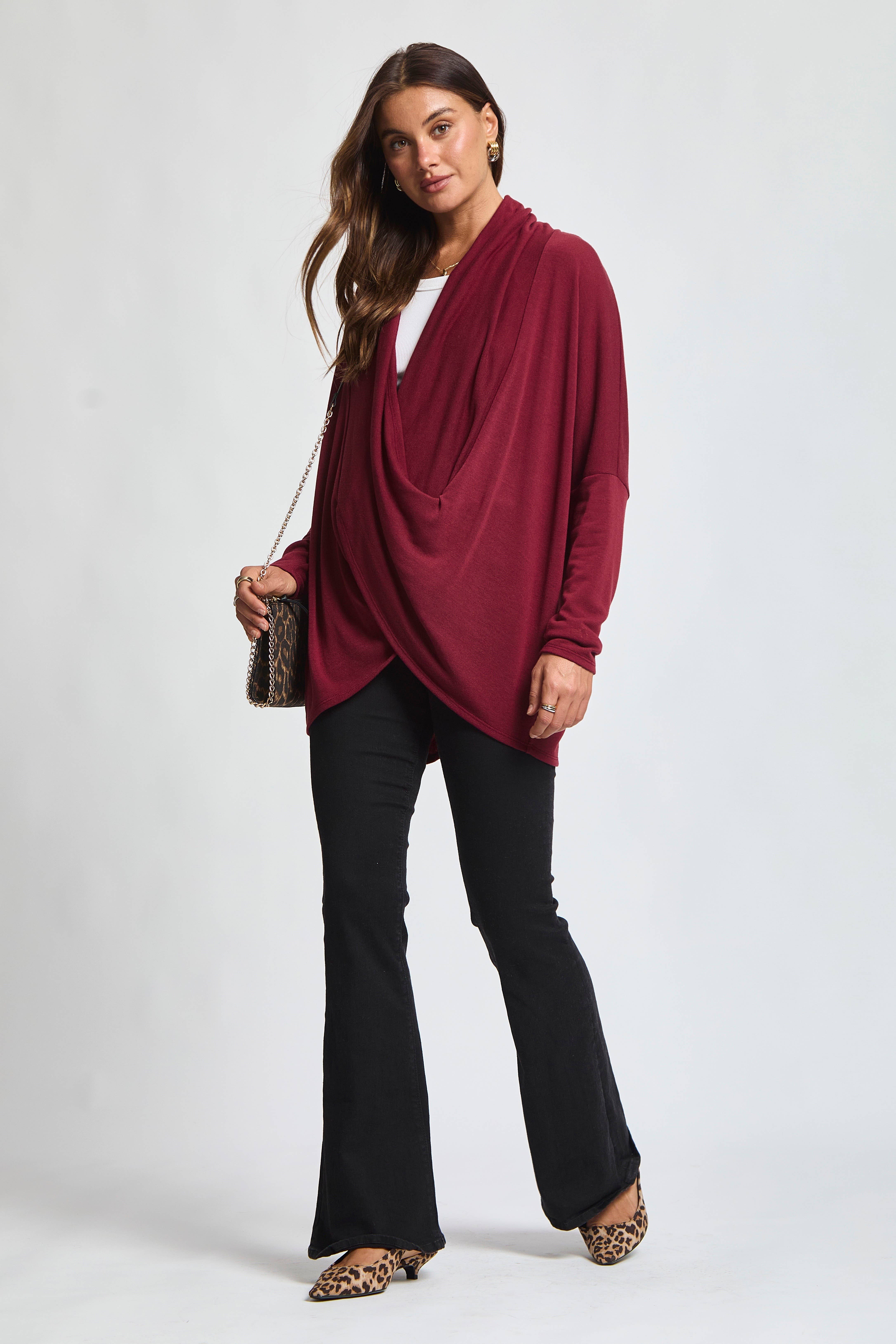 Dear Scarlett - Wholesale Tunic - Women's - Soft Drape Hacci Wrap14