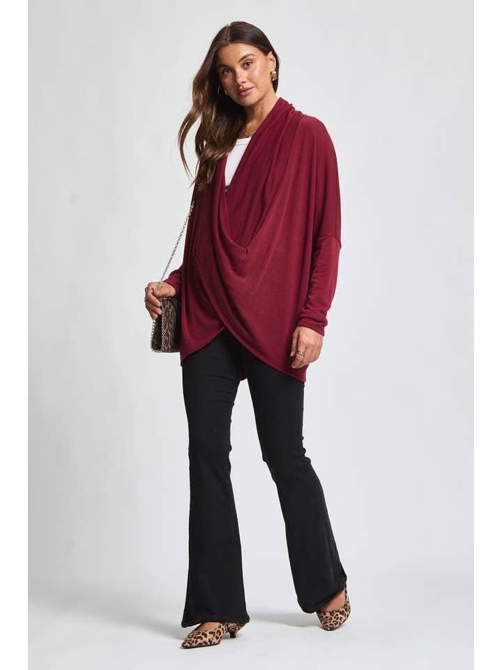 Dear Scarlett - Wholesale Tunic - Women's - Soft Drape Hacci Wrap14