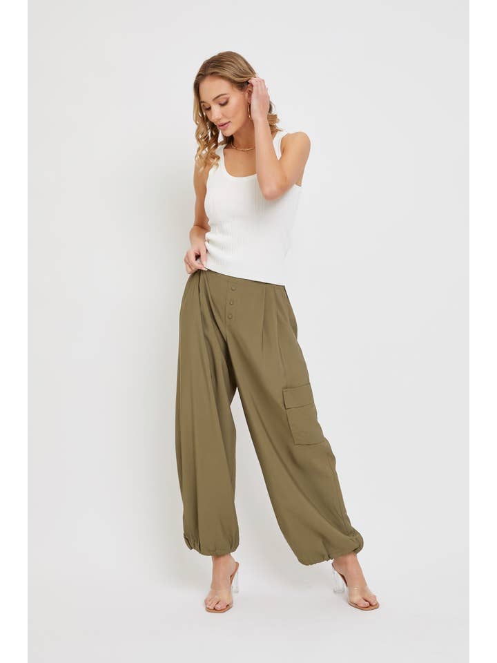 Sweet Lovely by Jen - Wholesale Lounge Sweatpants/Joggers - Women's - BOHO FEELS FLOWY LOOSE FIT JOGGER PANTS30