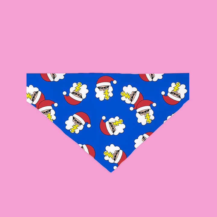 Badass Santa Bandana for wholesale by Dope Dog Co