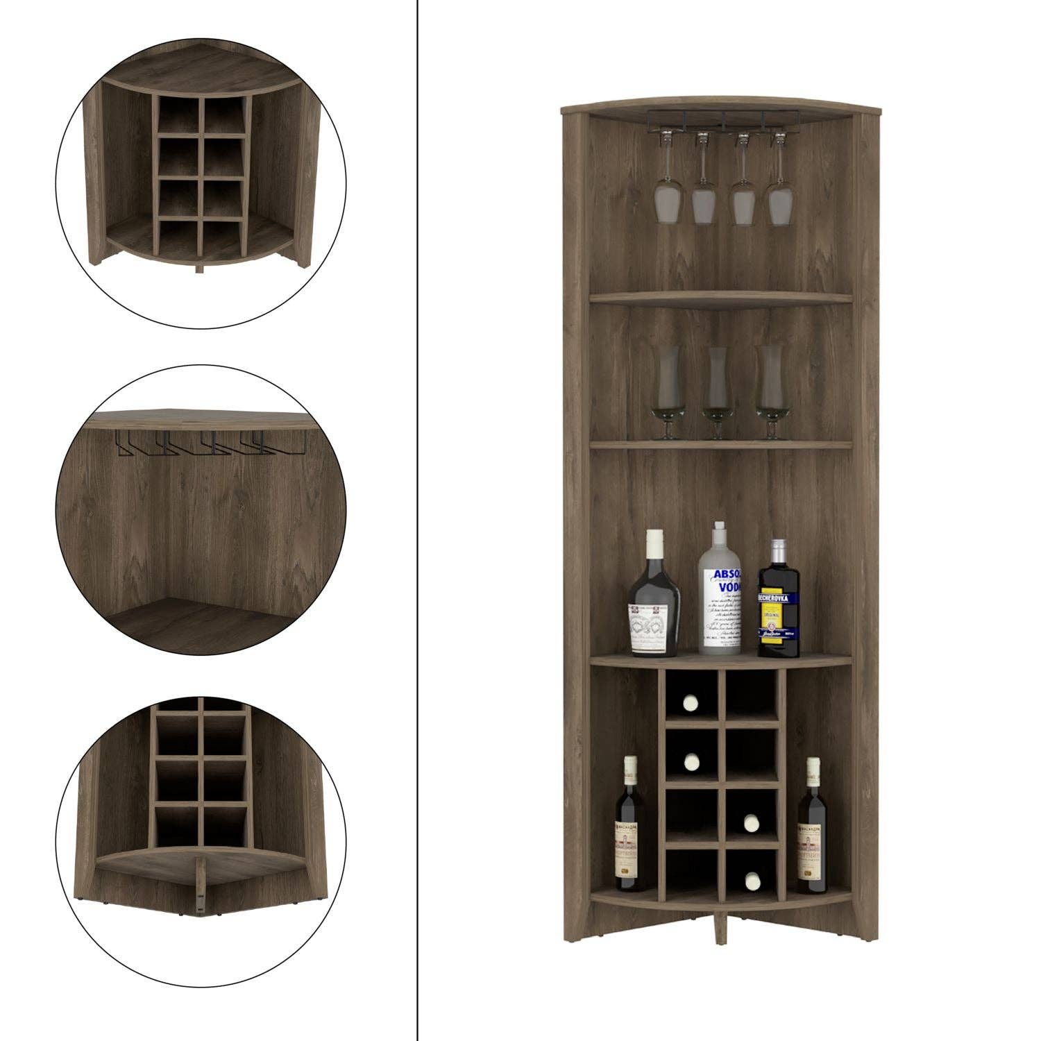 Depot E-Shop – wholesale Cabinet – Giza Corner Bar Cabinet3