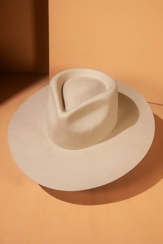 Urbanista - Vendita all'ingrosso Fedora - Donna - Cappello Panama a tesa rigida in lana australiana 100% con corona a goccia larga21