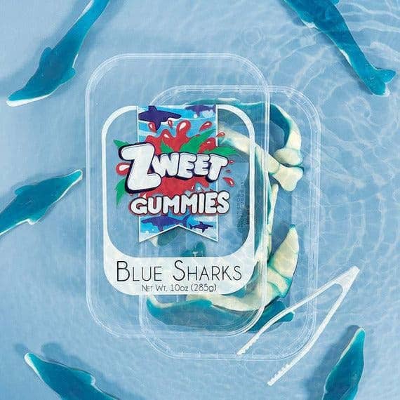 Galil Brands - Wholesale Gummy - Zweet blauwe haai gummies | 285 g1