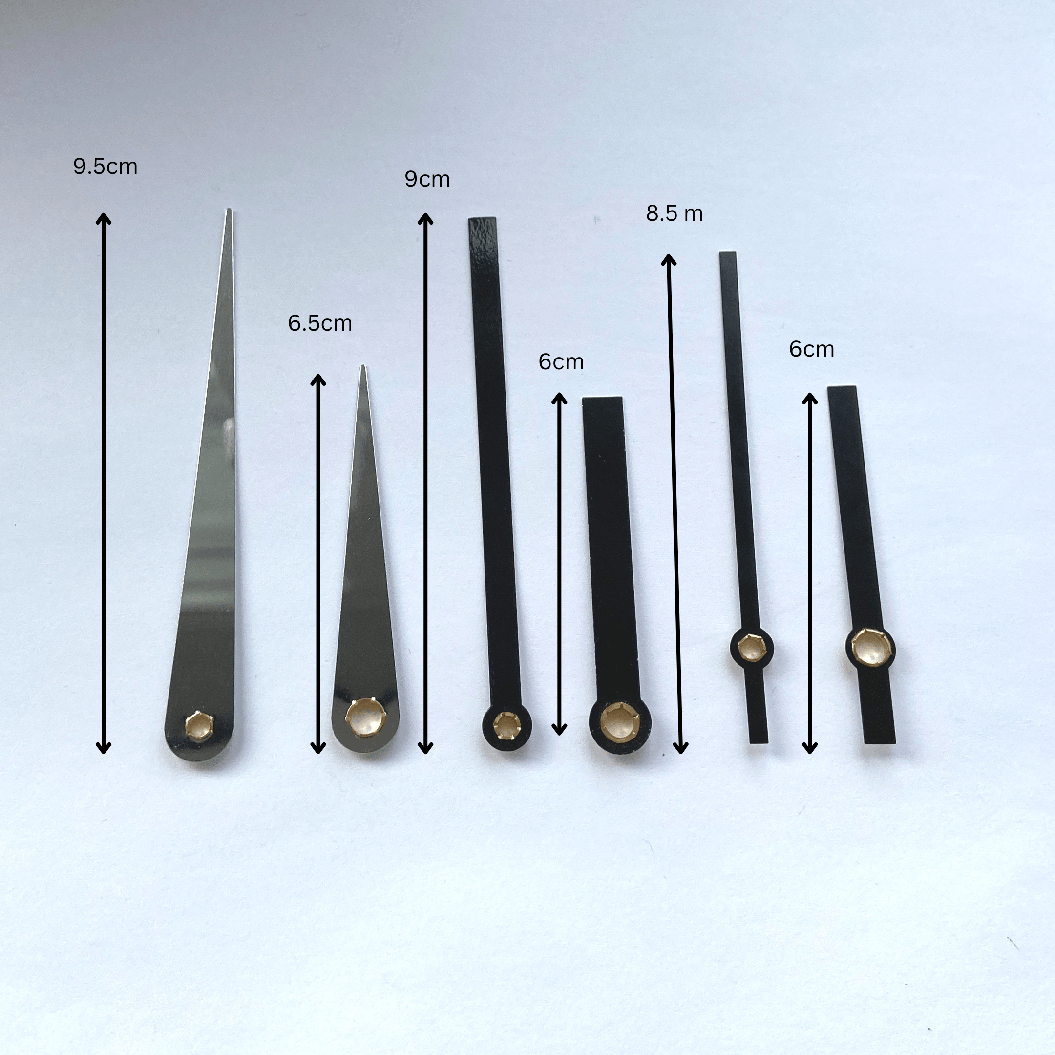 NeXtime - Wholesale DIY Craft Kit - Clock hands set S + Silent Movement2