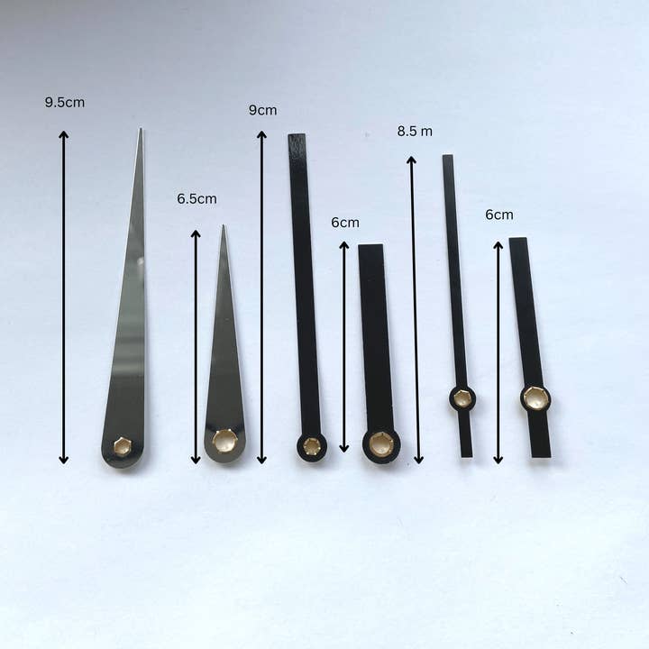 NeXtime - Wholesale DIY Craft Kit - Clock hands set S + Silent Movement2