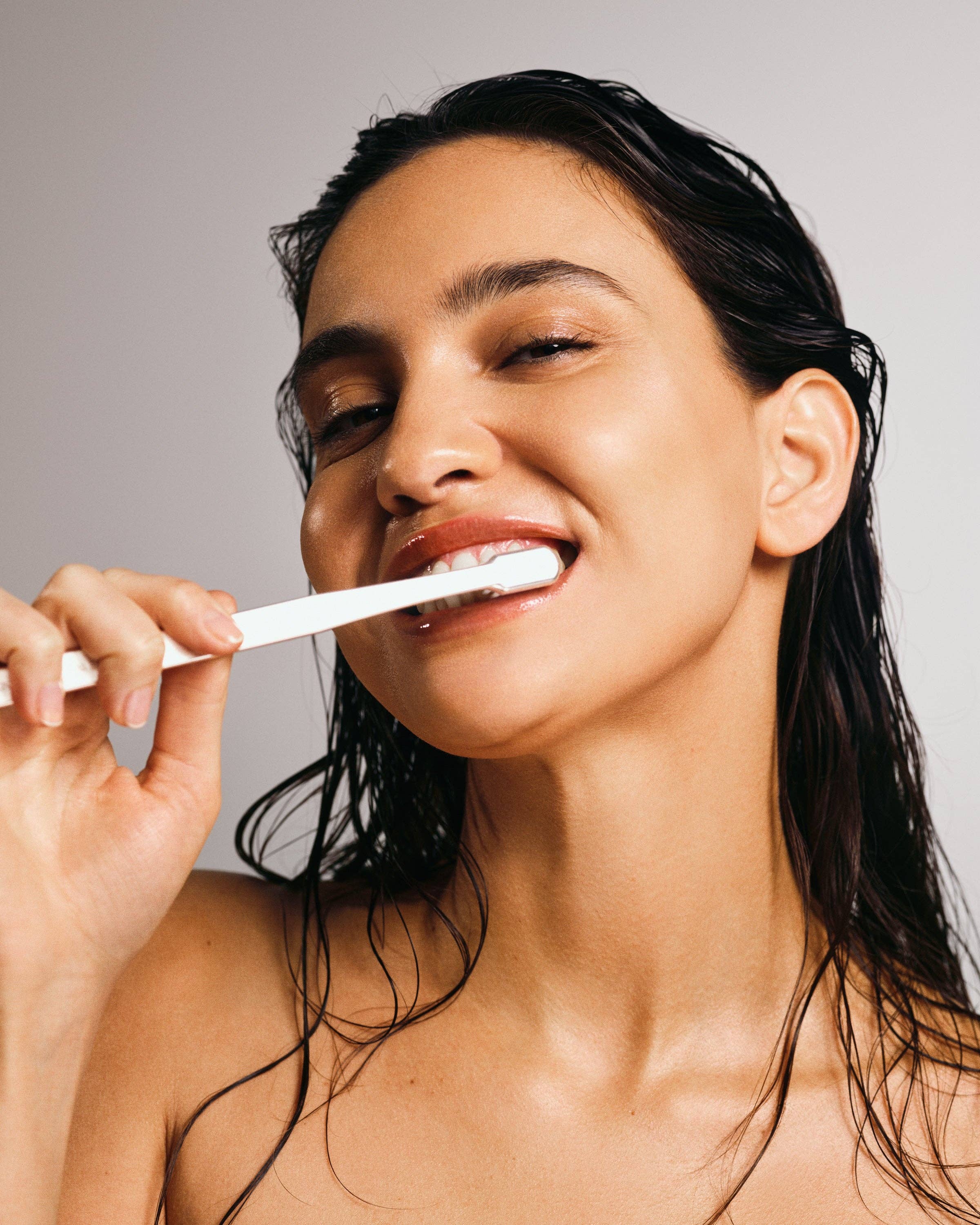 Silver White Silver Plated TOOTHBRUSH SILVER/WHITE for wholesale on Faire1