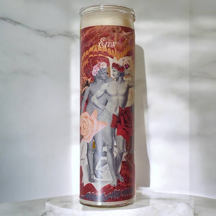 "Eros" Soy Ritual Candle for wholesale by Snakes for Hair