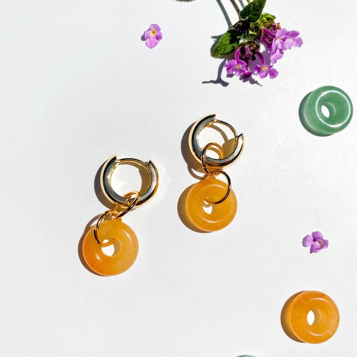 Lotus Haus Studio - Wholesale Dangle Earrings - Chunky Forbidden Fruit Loops5