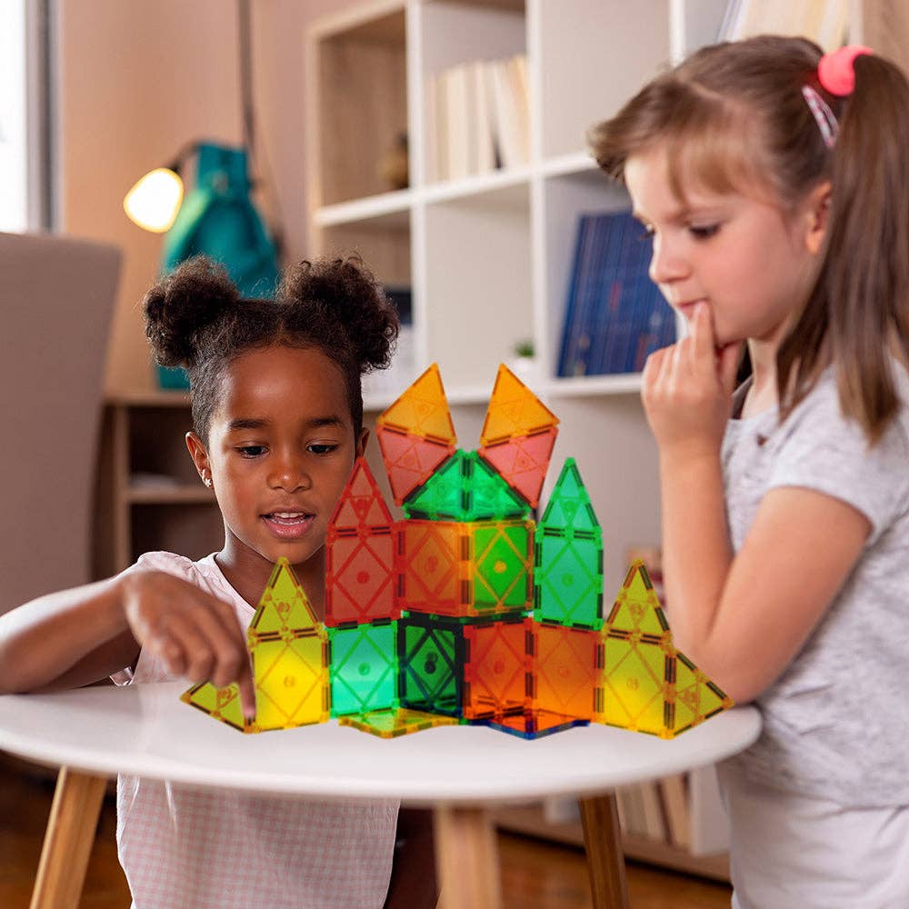 REMOVED BRAND - Wholesale Building Set - Kids - Tytan® Magnetic Tile Building Set – 100-Piece3