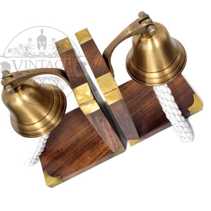 Vintage World Australia - Wholesale Bookend - Brass Bookend – Anchor Bell1