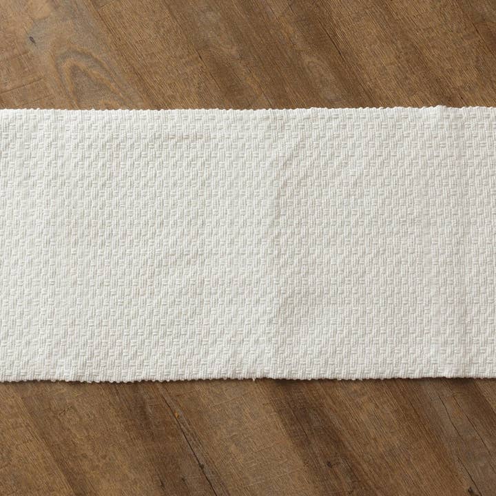 Woven Cotton Table Runner With Fringe (Pk/02) for wholesale by Audrey's Home & Gift
