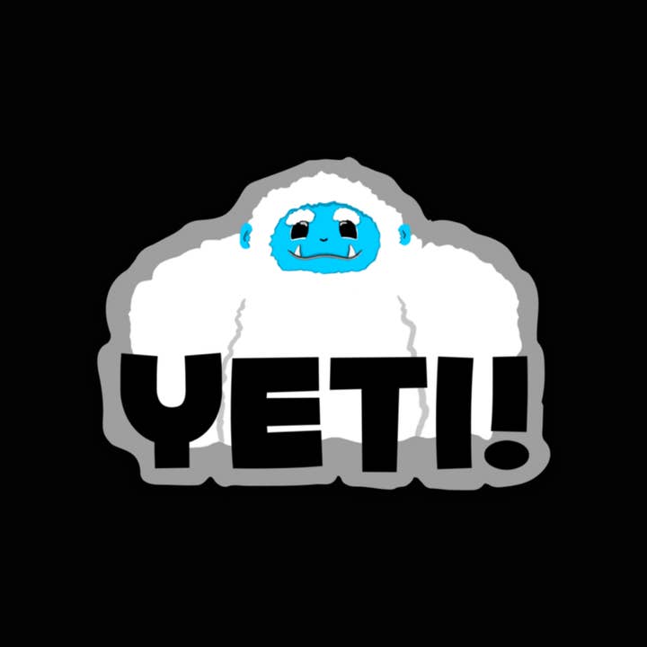 Kevin & Kaia – wholesale Sticker – Yeti - Sticker