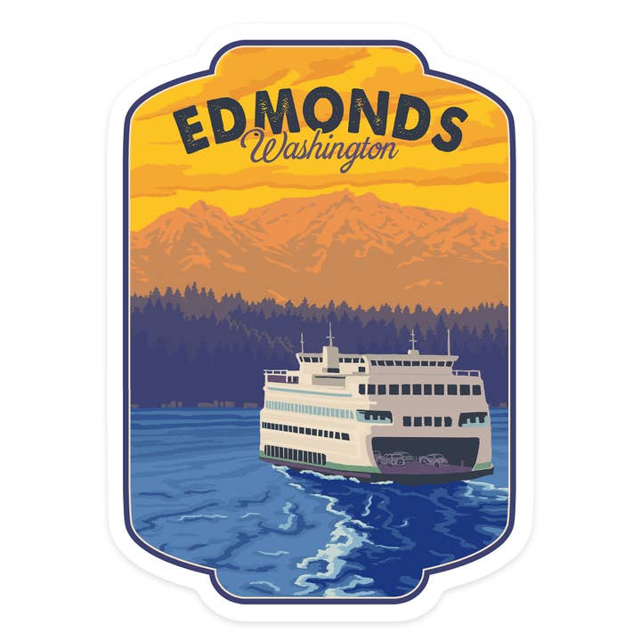 STICKERS Edmonds, Washington, Ferry and Mountains and other Purchase Wholesale edmonds market. Free Returns & Net 60 Terms on Faire trending on Faire.