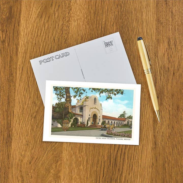Found Image Press - Wholesale Postcard - Postcard MX-193 Hotel Agua Caliente, Tijuana, Mexico1