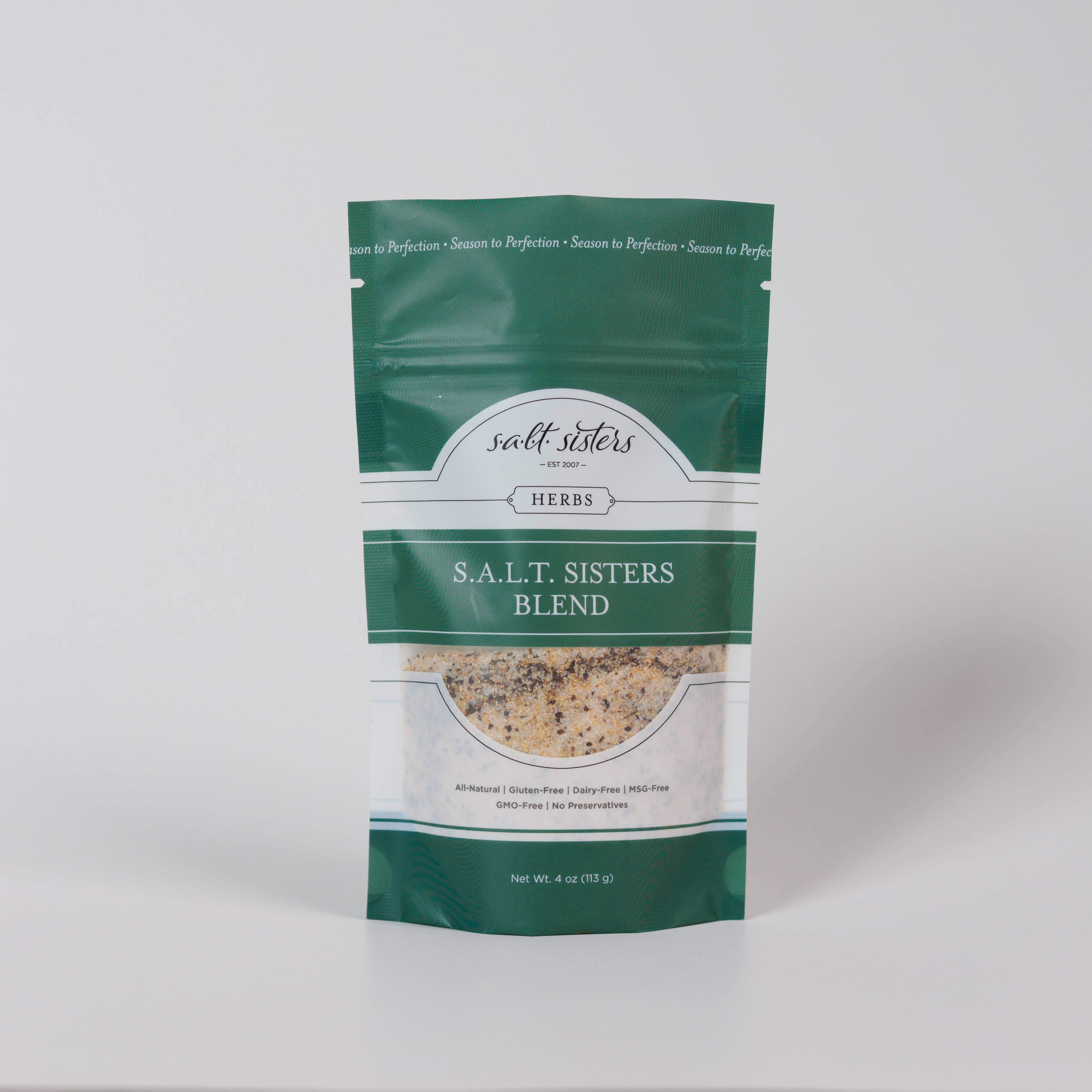 Salt Sisters - Wholesale Dried Spice Mix - Herb, Spice & Salt Blend - s.a.l.t. sisters Blend - 4 oz