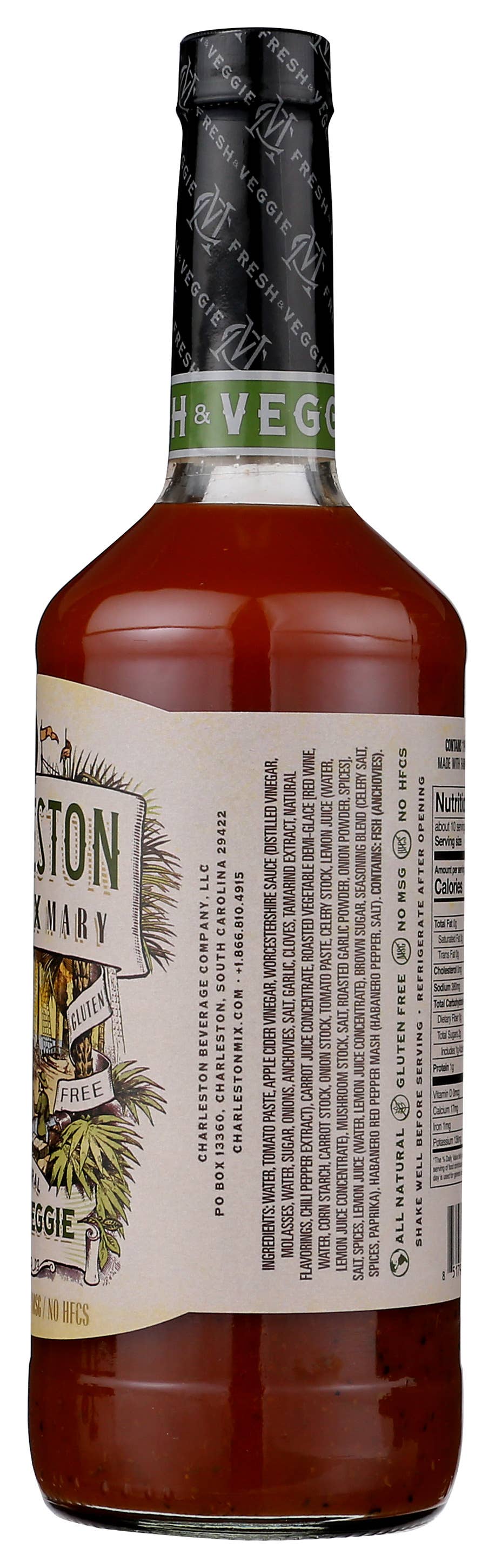 Charleston Mix - Wholesale Cocktail Mix/Syrup - Fresh & Veggie Bloody Mary Mix3