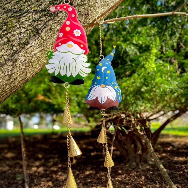 Mira Fair Trade - Wholesale Wind Chime - Wizard Gnome Chime