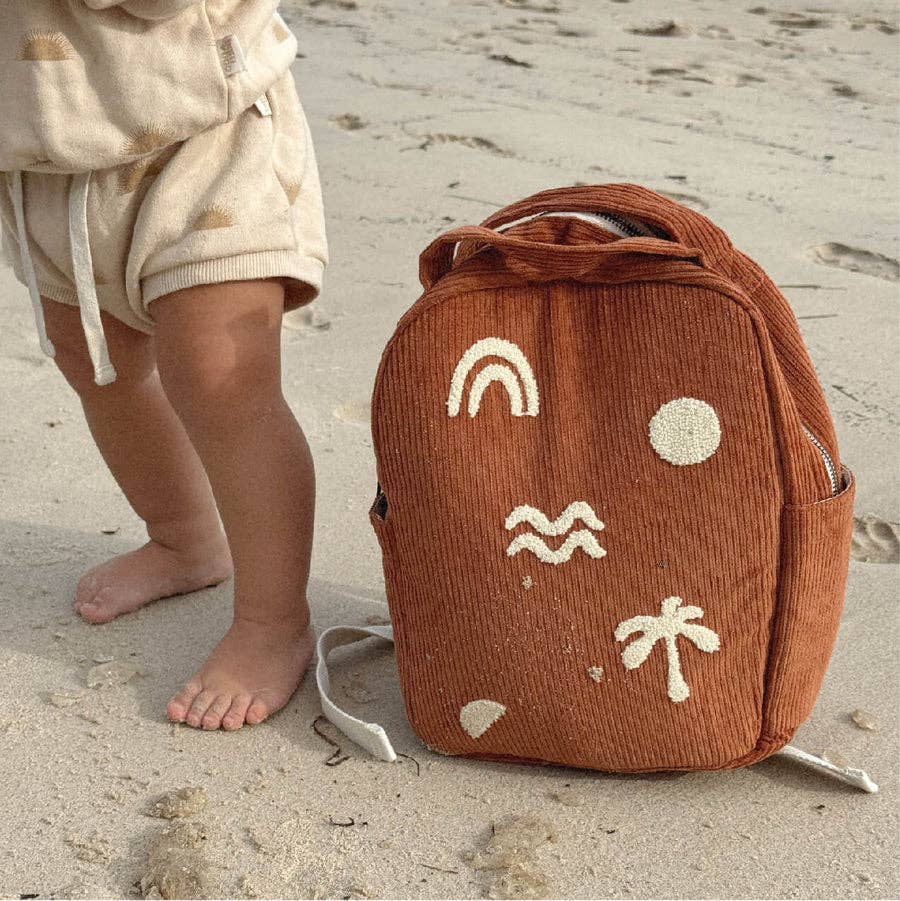 Bam Loves Boo - Wholesale Backpack - Kids - Cali Organic Backpack - Rust1