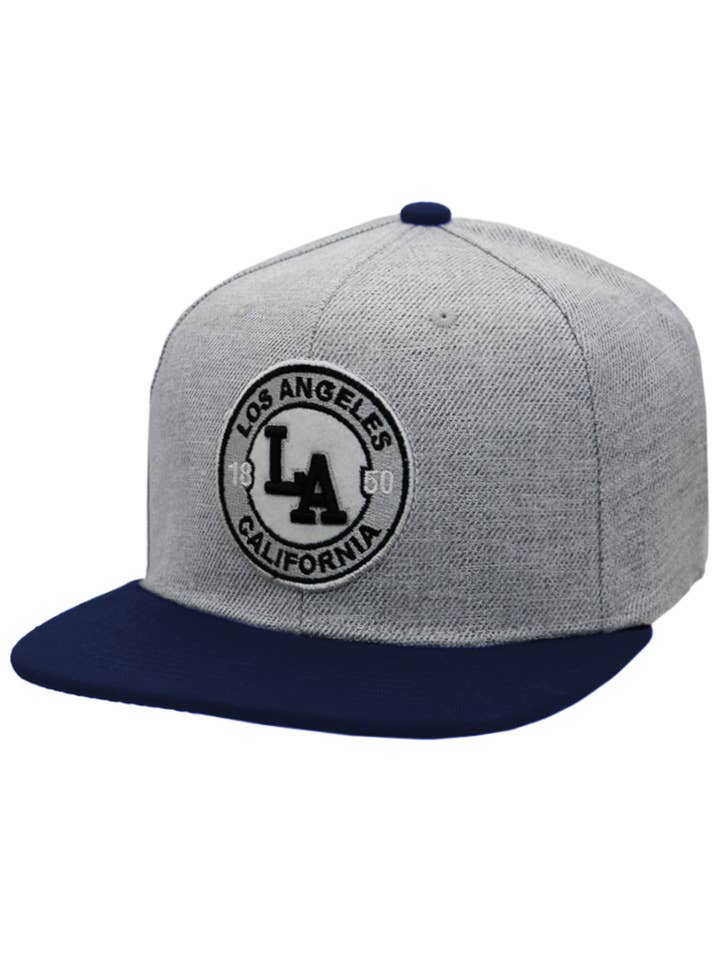 Los Angeles Arc Logo Twill Six Panel Snapback for wholesale by Cap Zone