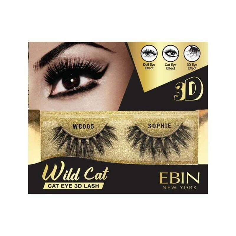 Diacly - Wholesale False/Fake Eyelashes - 3D Wild Cat Eyelashes Ebin New York12